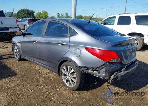 2016 Hyundai Accent Se из США, поврежденный, VIN KMHCU4AE4GU099794